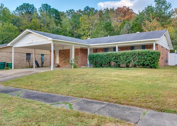 7 Mi To Dtwn: Little Rock Home Near Interstate